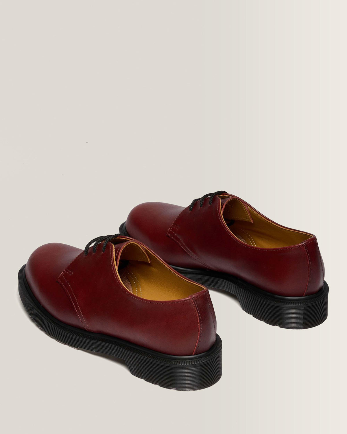 1461 Made In England Classic Calf Leather Shoes in Burgundy