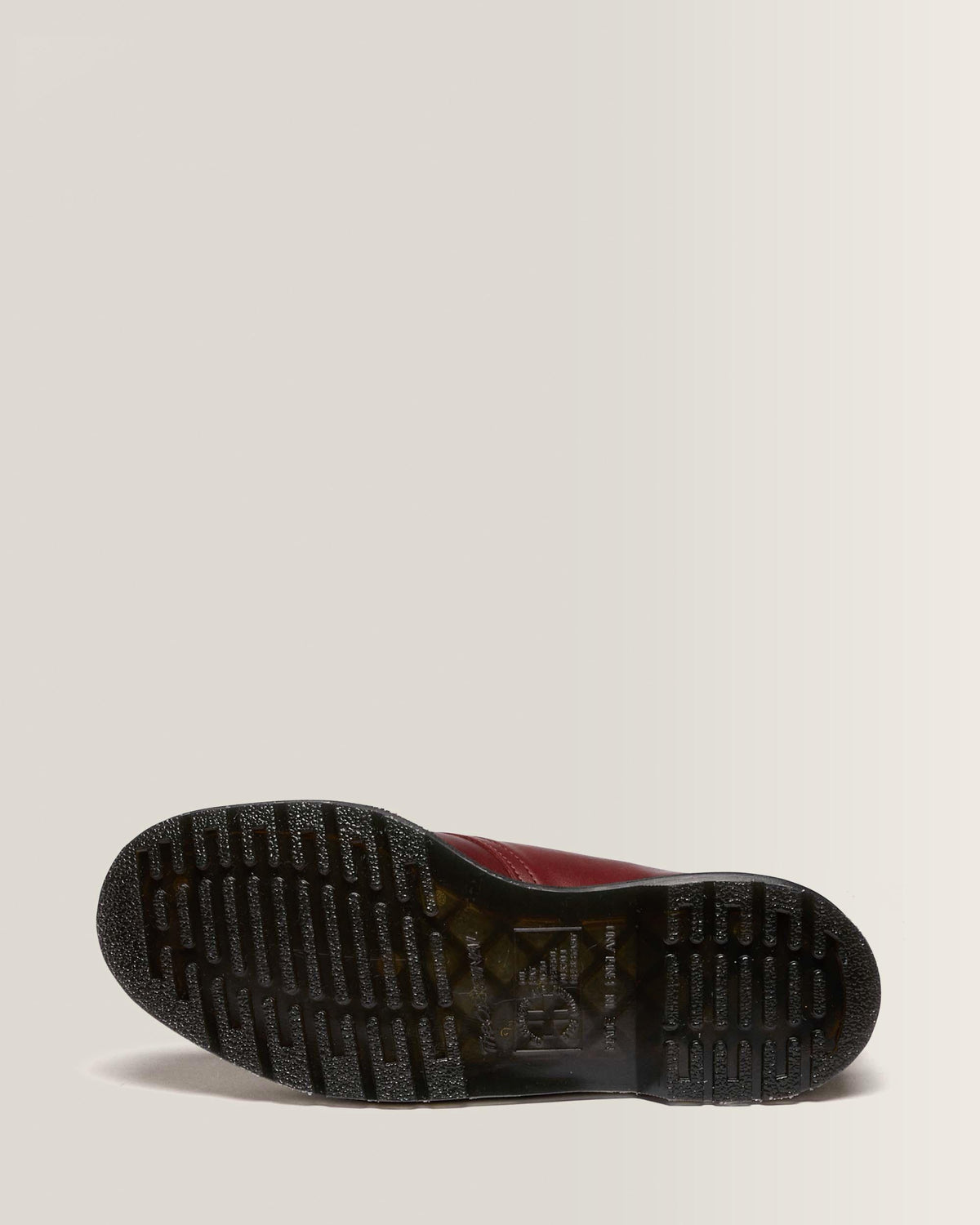 1461 Made In England Classic Calf Leather Shoes in Burgundy