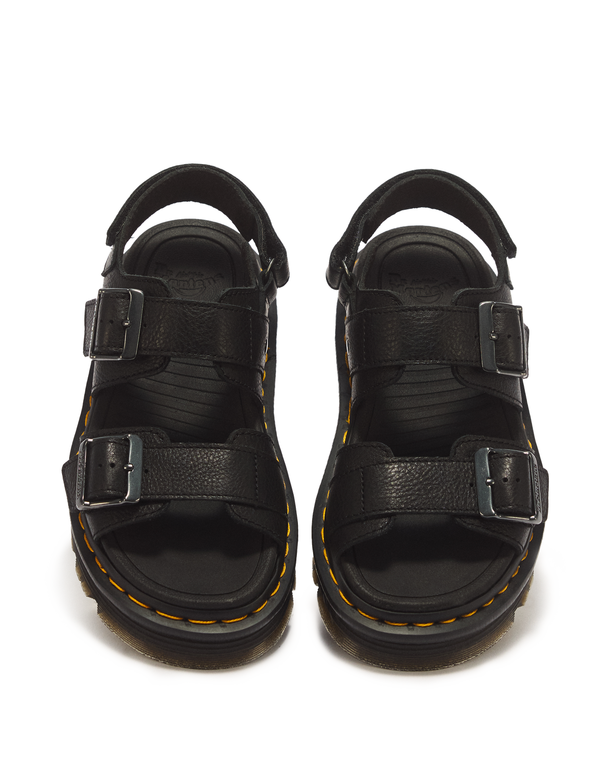Zebzag Pisa Platform Sandals in Black