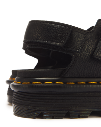 Zebzag Pisa Platform Sandals in Black