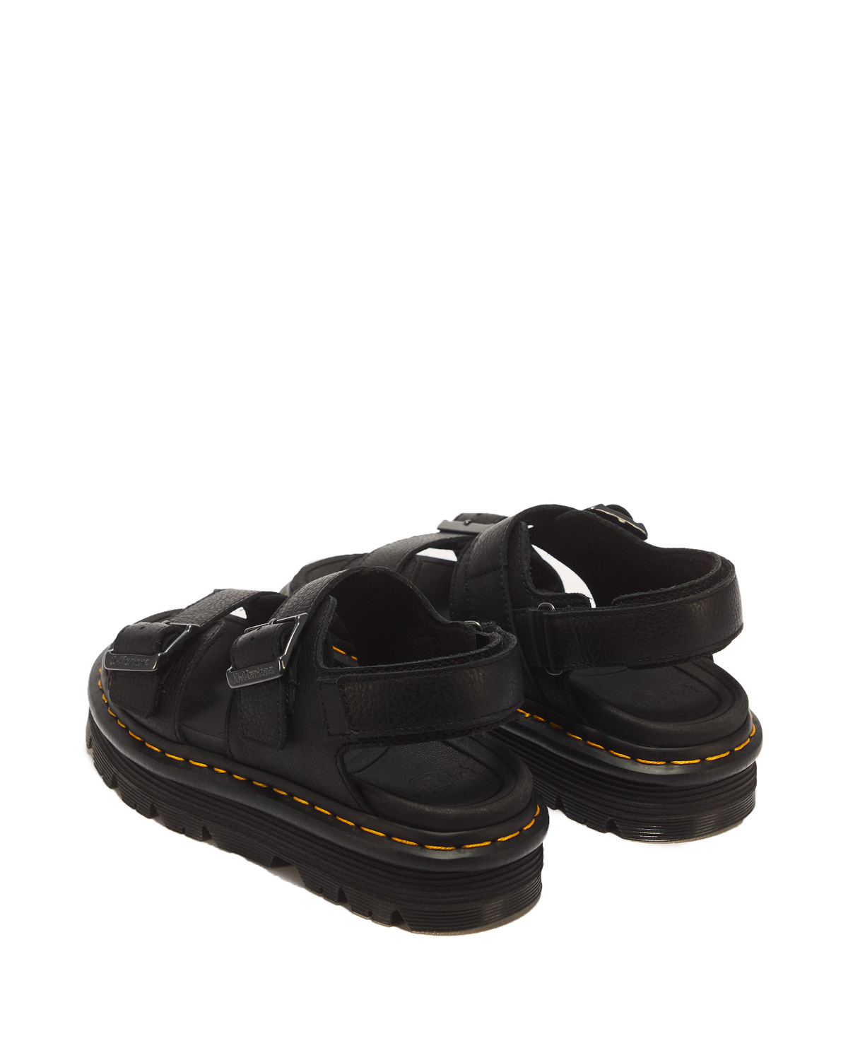 Zebzag Pisa Platform Sandals in Black