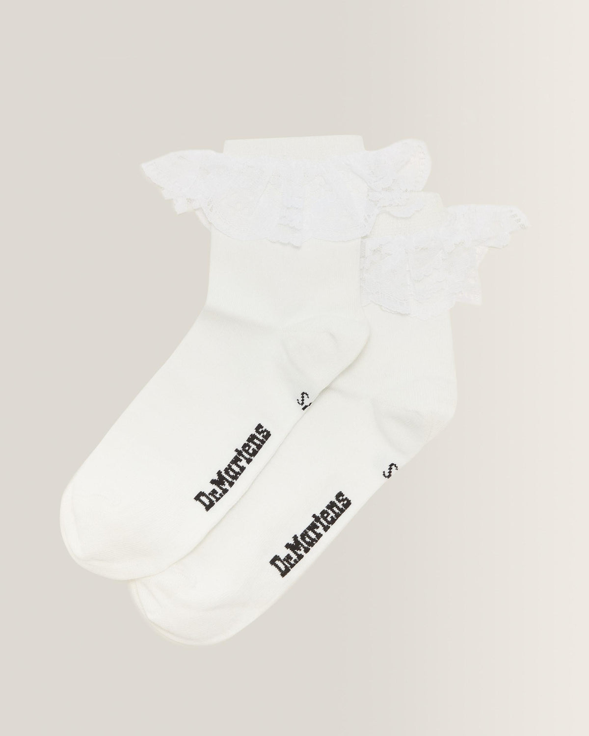 Frill Organic Cotton Socks in White